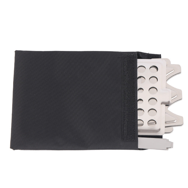 Portable Stainless Steel Folding Camping Stove - Outdoor Camping - Image 5