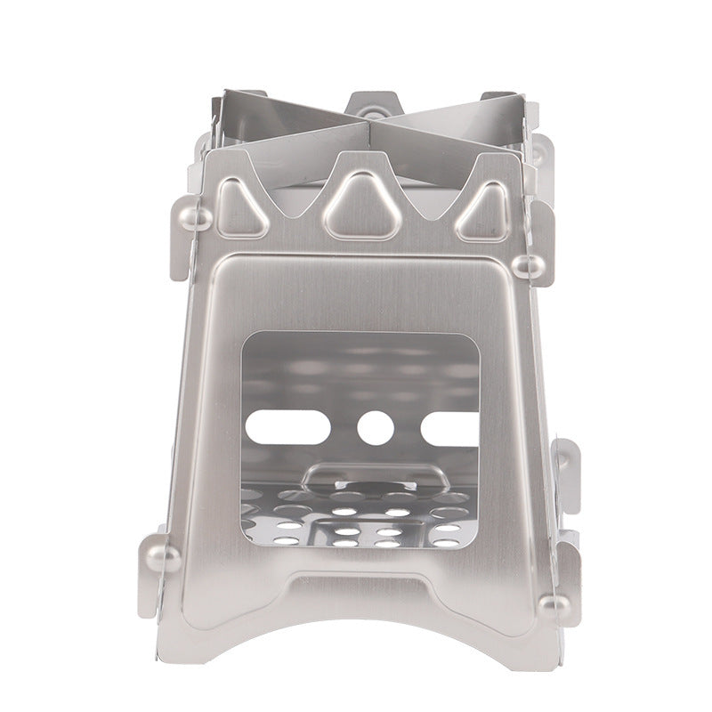 Portable Stainless Steel Folding Camping Stove - Outdoor Camping - Image 6